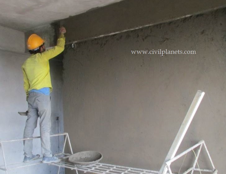 Plastering calculation, cement plastering thickness