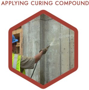 Applying Curing Compound
