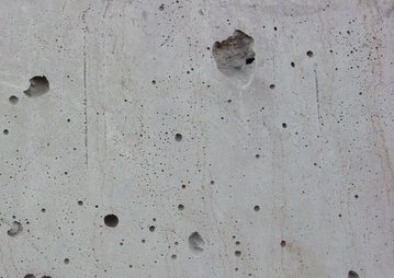 voids in concrete