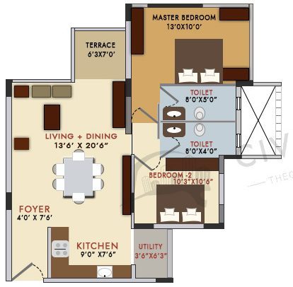 Typical Flat plan